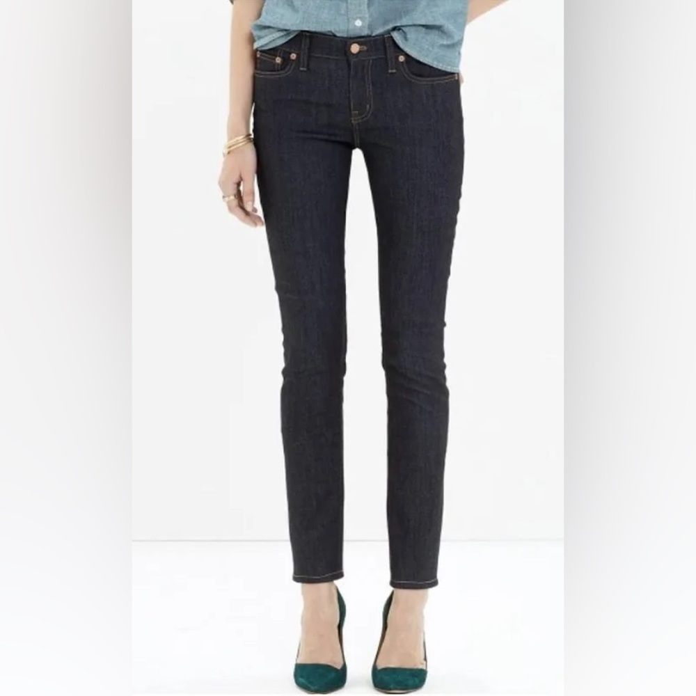 Madewell Alley Skinny Straight Jeans size 24